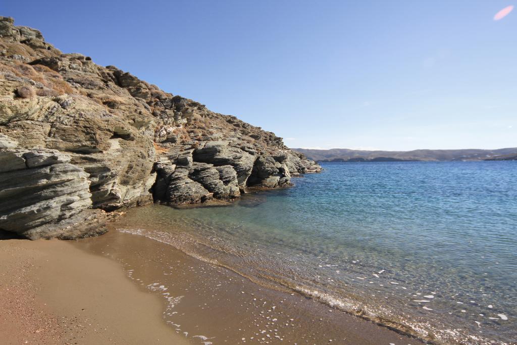 Eneos Kythnos Beach Villas-Elegant&Comfort Villas Exterior foto