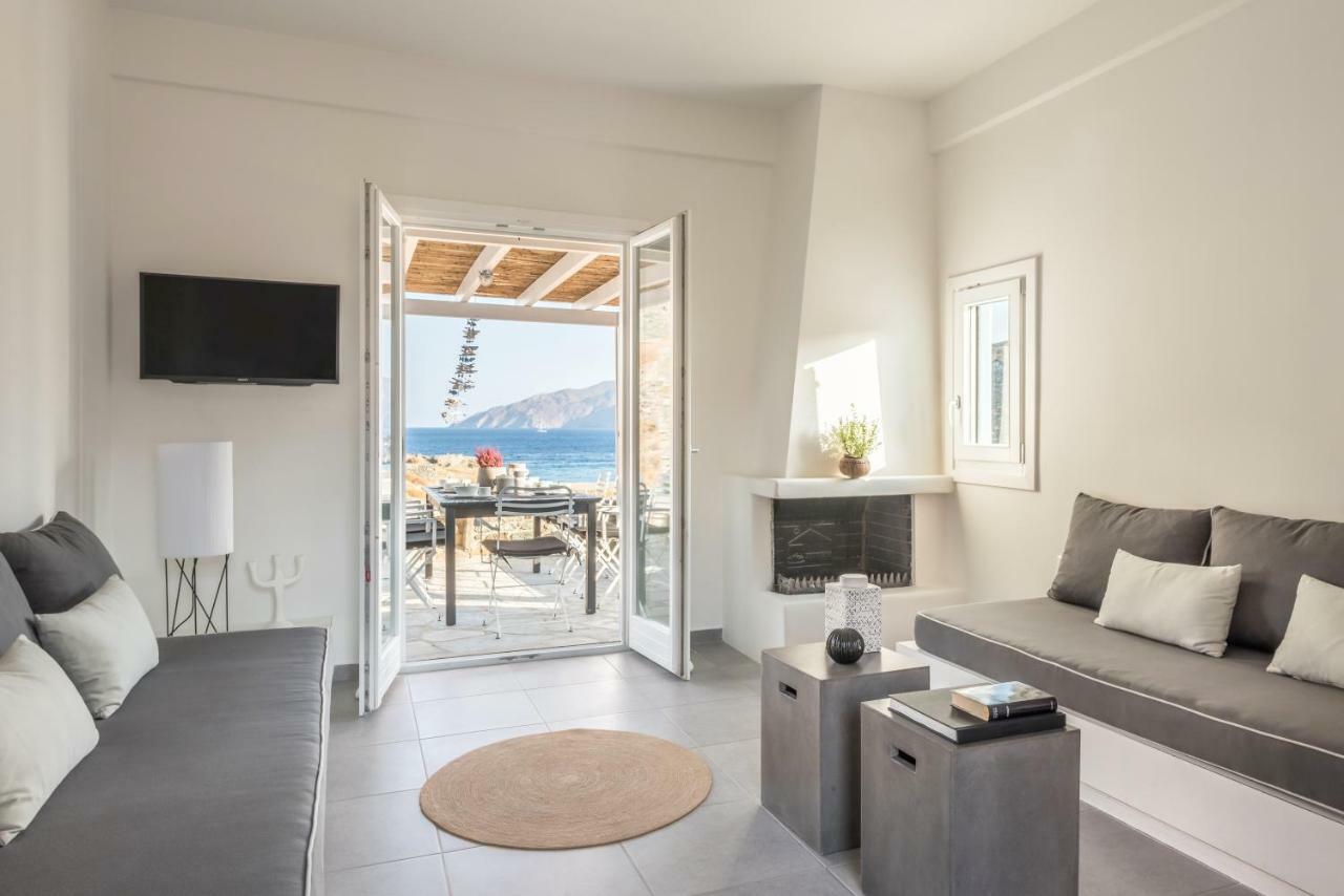 Eneos Kythnos Beach Villas-Elegant&Comfort Villas Habitación foto