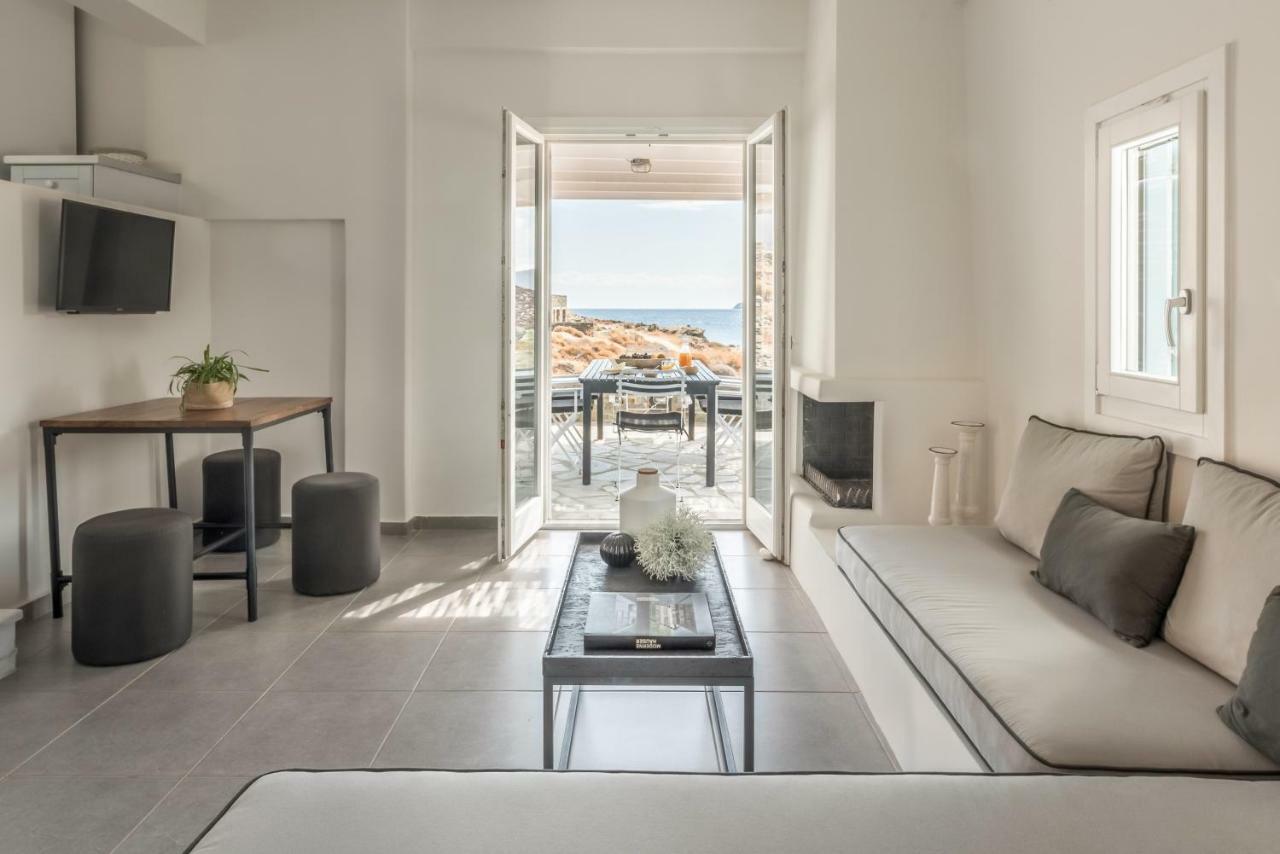 Eneos Kythnos Beach Villas-Elegant&Comfort Villas Habitación foto